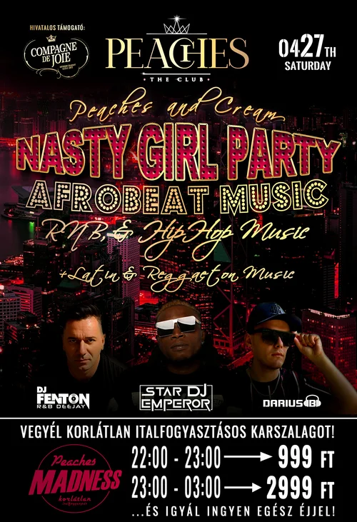 Nasty Girl Party - Afrobeat Music